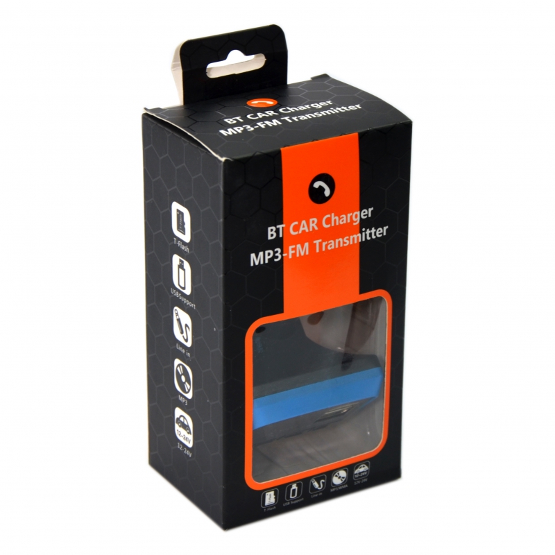 Մոդուլյատոր 2USB BT Car Charger MP3-FM Transmitter 2